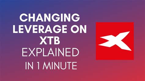 xtb leverage.